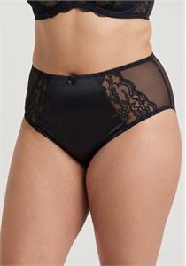 Eve Total Sheer Women Lace Side Hipster Black